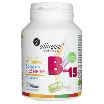 Aliness Vitamin B Complex B-15 Methyl 100 Kapseln