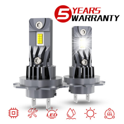1 Pair H7 For Mercedes-Benz Sprinter 2007-2018 LED Lights High/Low Beam Bulbs