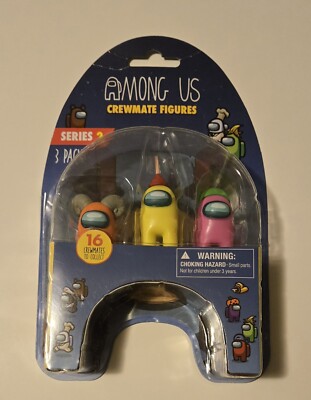 Among us Action Figures Crewmate Series 2 Set of 3 Character Collectable 3 of 4