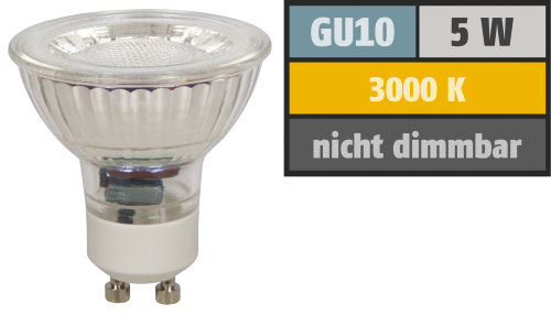 GU10 Led Strahler Mcob 36° 2/3/5/7W Warm/Neutral Leuchtmittel Lamp Dimmbar Birne-image