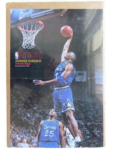 vintage anfernee hardaway poster Penny's Lane New Sealed 1997