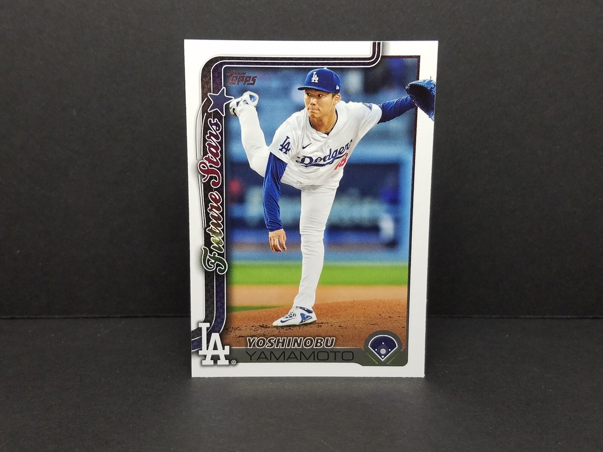 2025 Topps Baseball #231 Yoshinobu Yamamoto, Los Angeles Dodgers