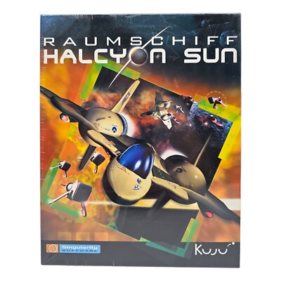 Raumschiff Halcyon Sun PC 2002 Big Box Spiel Game Sealed Neu 