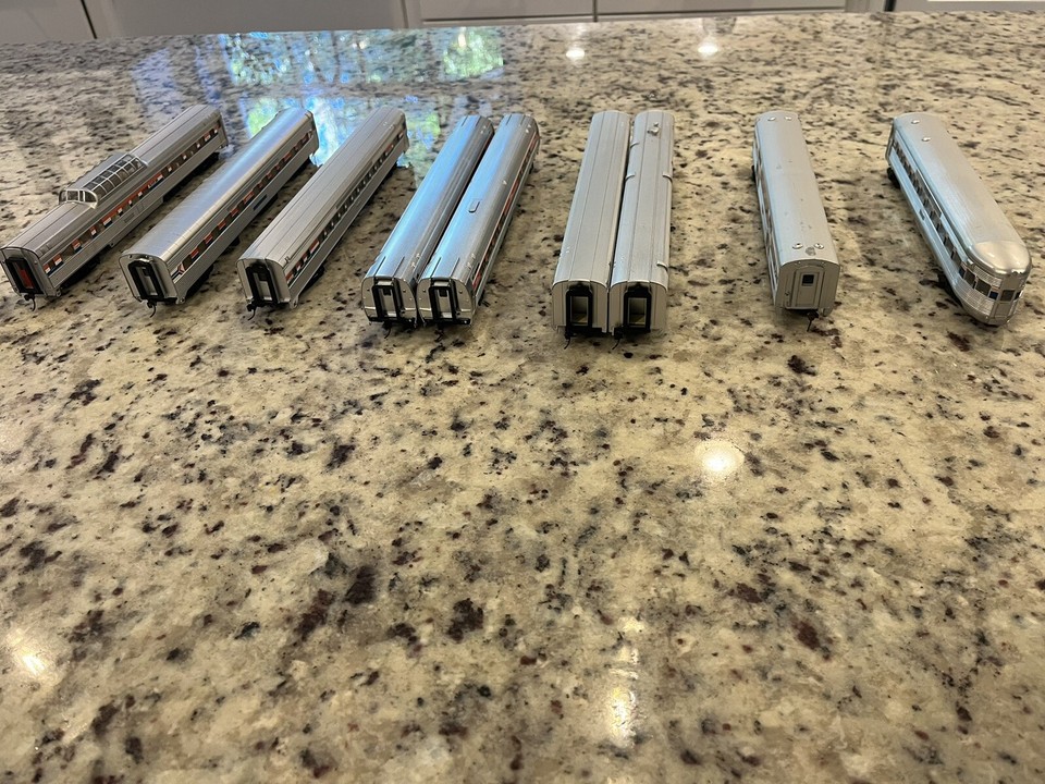 ho scale amtrak passenger cars lot eBay