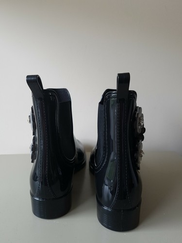 Damen Lemon Jelly Gummistiefel Laelia Gr. 41 Schwarz mit Motiv, Neuwertig+Karton - Bild 6 von 11