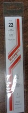 Showgard size 22 CLEAR hingeless stamp mount NEW unopened pack 1st quality 215mm