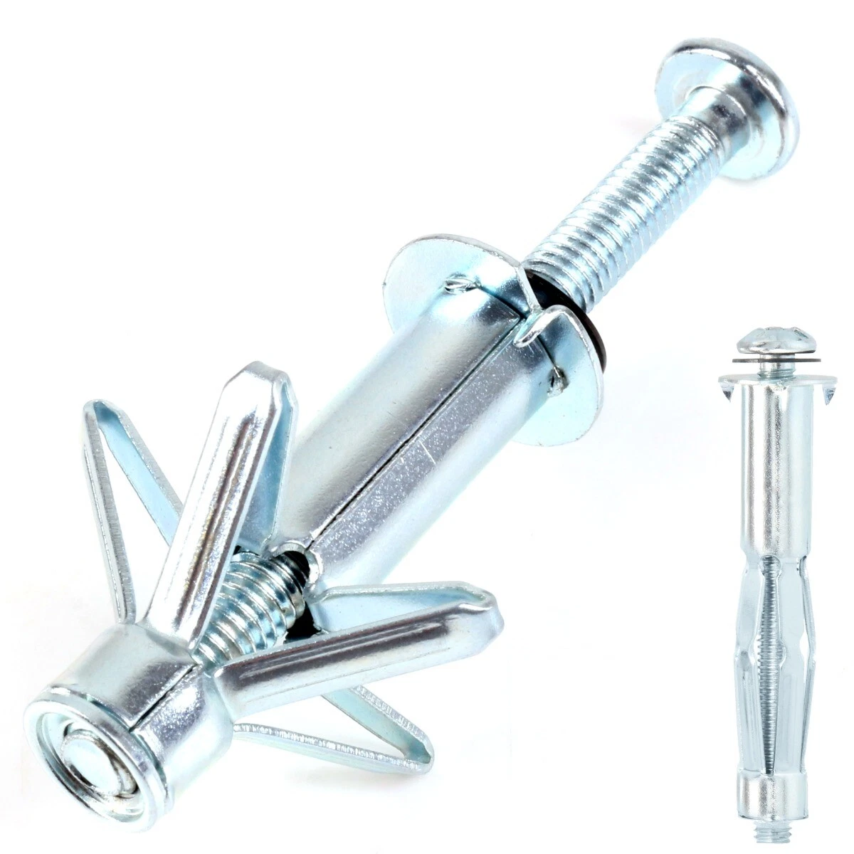 CAVITY WALL ANCHOR SCREWS Stud Hollow Plugs Heavy Duty Bolts Shelving Hanging UK