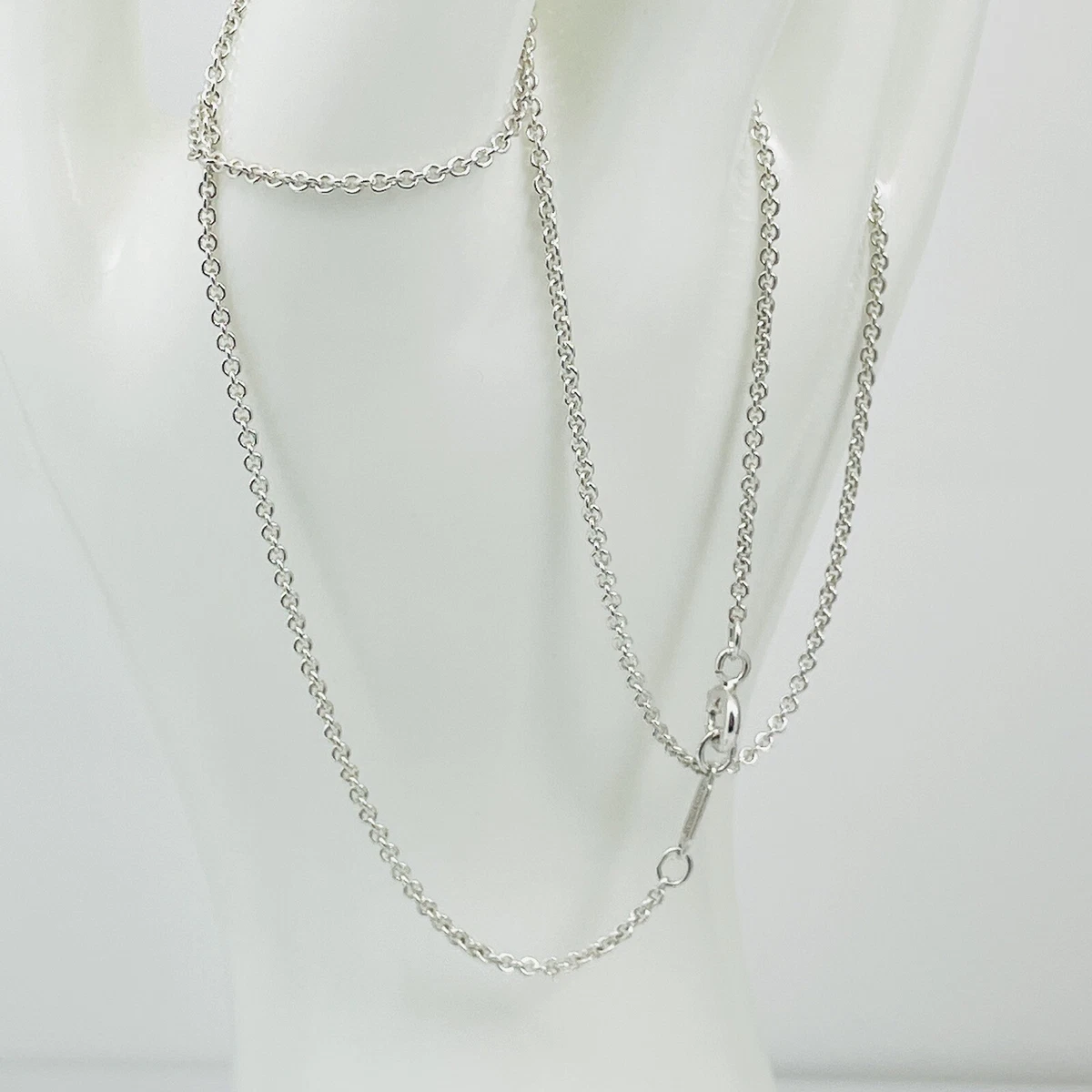 Tiffany 18 silver chain Clearance