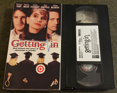 Getting In - VHS tape - U.S Version - Matthew Perry - Dave Chappelle