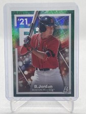 2021 Bowman Platinum #PE-3 Blaze Jordan Precious Elements Green Foil #50/99 Sox
