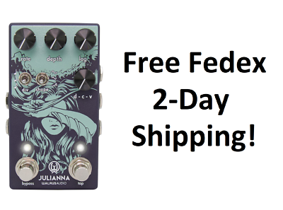New Walrus Audio Julianna Deluxe Chorus & Vibrato Guitar Effects