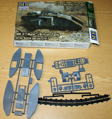 Mark MK II MALE British Tank (Arras Battle, 1917) in 1/72 von Masterbox
