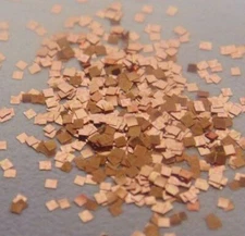 Copper Penny Metal Flake Glitter .025 0.025 Square Painting Crafting Hot Rod