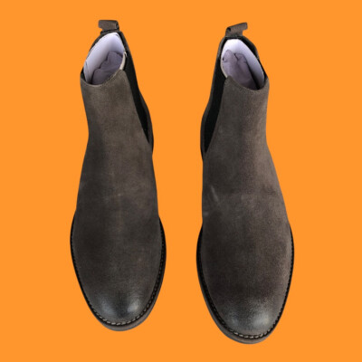 Crevo Mens Wendall Chelsea Boots Ankle - Grey Sz US 11.5  display picture 1
