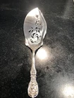 Reed & Barton Francis I Sterling Silver Fish Server Pierced 11 3/4 190 grams