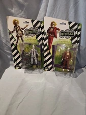 Mezco Toyz Beetlejuice 4" Collectible Figures 2pk Nib Minty