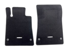 Original Fußmatten SLK SLC Mercedes-Benz Velours schwarz R172 Teppich Stoff 2x
