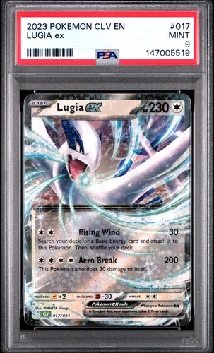2023 POKEMON CLASSIC VENUSAUR & LUGIA EX DECK #017 LUGIA EX PSA 9