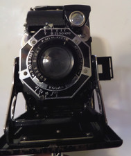 Kodak Jr Six-20 Series II Folding Octagonal Shutter Face Camera 1937-40 - NICE
