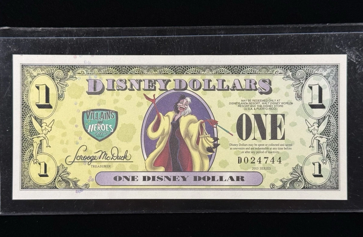 Preços baixos em Dólares da Disney (1968 até o presente) | eBay