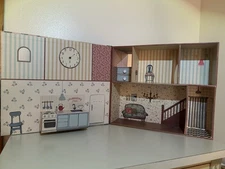 Maileg Once Upon A StoryBook House RARE Retired Denmark 2017 Mouse MINT Cond