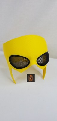 Sinister Invincible Black And Yellow Mask Cosplay Halloween Wearable 3D Printed