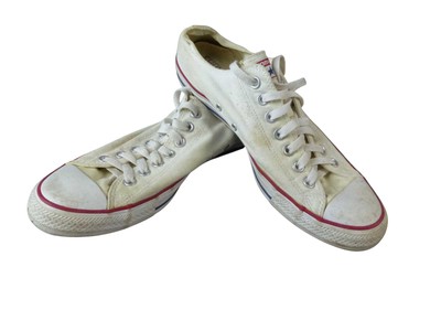 Converse All Star Herren Sneaker Gr. EU 44 UK 10 weiß Textil Low Top (21546)