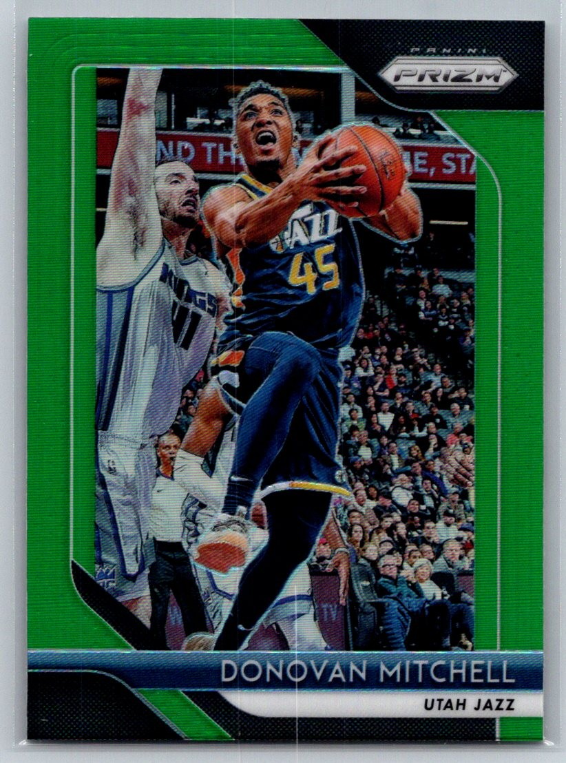 2018-19 Panini Prizm #143 Donovan Mitchell Prizms Silver