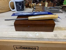 Swiss Made Pfeil Carving tool 11/4 used has personal mark in handle