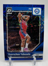 2024-25 Panini Donruss Optic Guerschon Yabusele #168 Blue Velocity Prizm