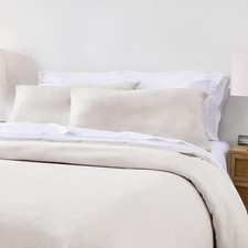 King Size Duvet Cover Set, 3 Piece Duvet Cover Sham Set Textured Natural Duv...