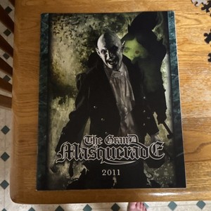 The Grand Masquerade 2010 and 2011 Horror RPG Booklet Role Playing Game Event