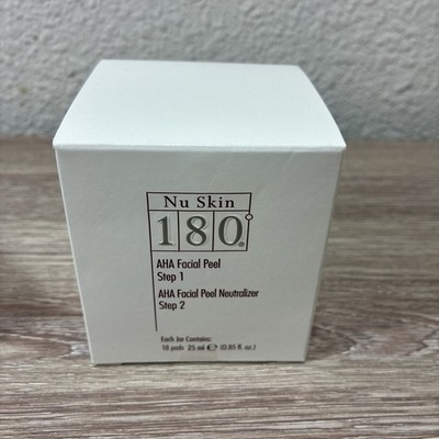 1 Pack-Nu Skin NuSkin 180 AHA Facial Peel & Neutralizer Anti-Aging 2-Steps Kit
