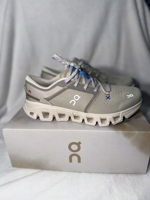 On Cloud X 5 Running Shoes Men s 8.5 Brume Pearl NEW Training Sneakers 3ME3003
