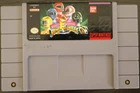 Power Rangers SNES Tested Authentic Cart Clean Label