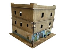 Modern building 1:56 for Bolt Action, mdf, 28mm laser cut wargaming terrain
