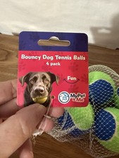 Dog Tennis Balls, 4 Pack