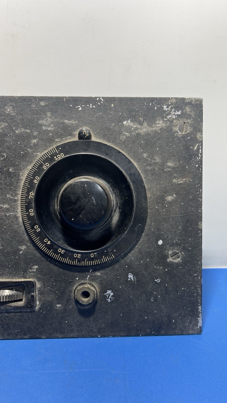 Vintage 1920s Eisemann Magneto Radio Tuning Panel — Untested, Parts/Restoration