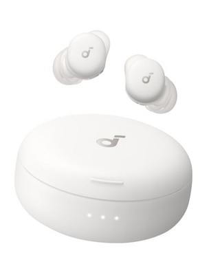 SOUNDCORE BY ANKER Sleep A30, In-ear TWS-Schlaf-Earbuds Bluetooth Mond-Weiß