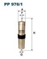 Filtron Kraftstofffilter PP 976/1 FüR BMW Mini