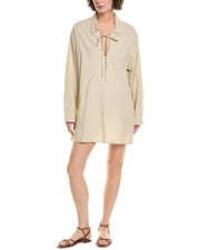 Enza Costa Poplin Caftan Women's