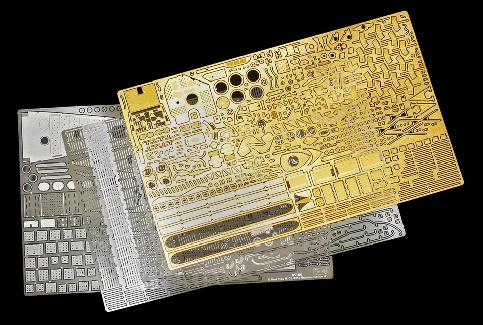 Niemiecki okręt podwodny Type IX C (U505) Platinum Edition - Revell 05180 skala - Immagine 4 di 4