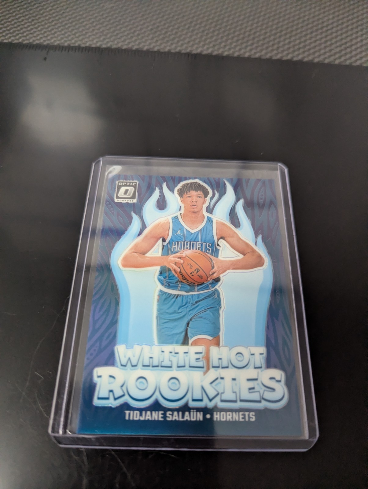 2024-25 Panini Donruss Optic - White Hot Rookies Tidjane Salaun #3 Purple Prizm