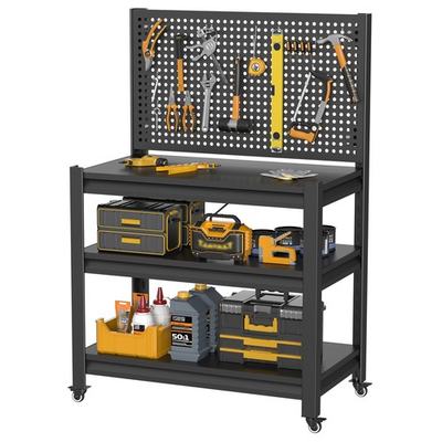 #ad #ad Work Bench with PegboardHeavy Duty 3000lbs Capacity Workbench $105.99