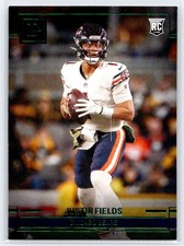 2021 Panini Chronicles #PA-4 Justin Fields Panini Green