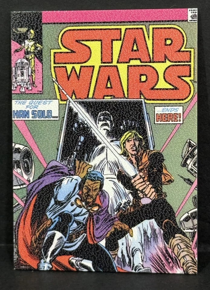 2024 Masterwork Star Wars #MC-20 Star Wars #71 May 1983 Comic Cover Canvas /25 - Image 3 of 4
