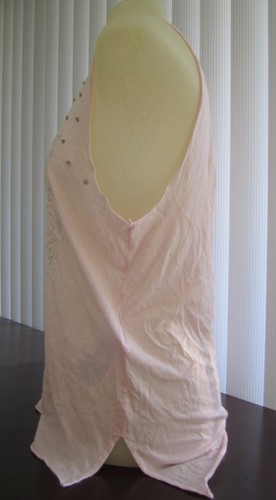 GUESS Pink Sleeveless T-Shirt tank Top Size XS - Picture 4 of 6