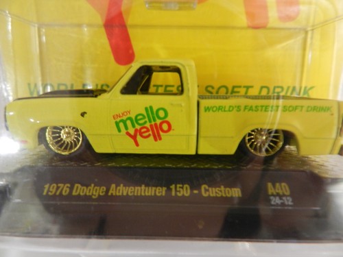M2 Machines Mello Yello 1976 Dodge Adventurer 150 Custom Chase 1/750 - Picture 2 of 7