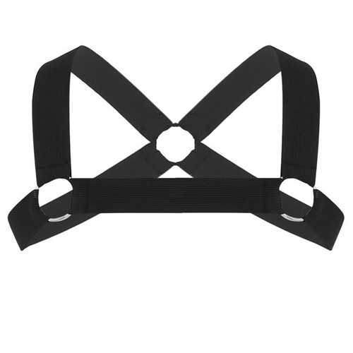 Costume Uomo Halter Body Petto Imbracatura Cintura Regolabile con O-ring Clubwear - Foto 89 di 150