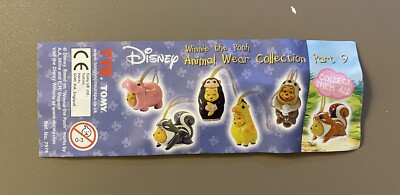 Disney Winnie The Pooh: Mini Winnies  Animal Wear Collection Part 9 